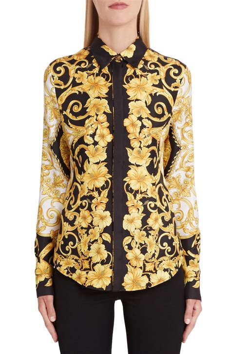 versace shirt women dress|shirts that look like versace.